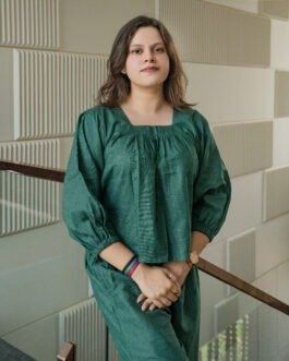Trendy Linen Co-ord Set for Women